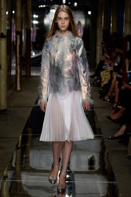 Самая необычная цветочная коллекция Недели моды в Лондоне: Christopher Kane весна-лето 2014