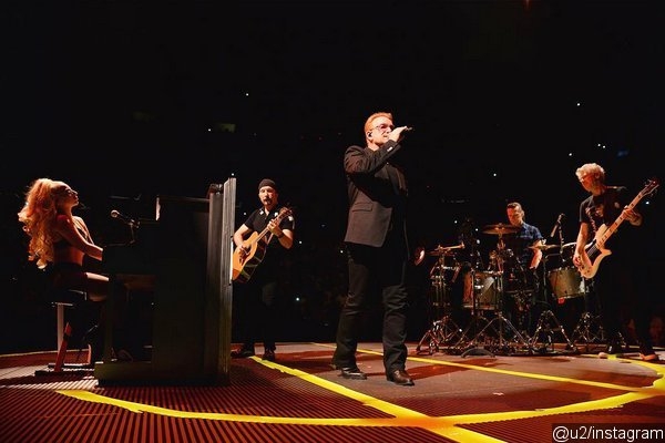 Леди Гага стала сюрпризом на нью-йоркском концерте группы U2 (ВИДЕО) Леди Гага стала сюрпризом на нью-йоркском концерте группы U2 (ВИДЕО)