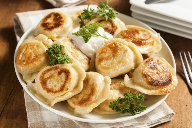 Рецепт: жареные пельмени Рецепт: жареные пельмени